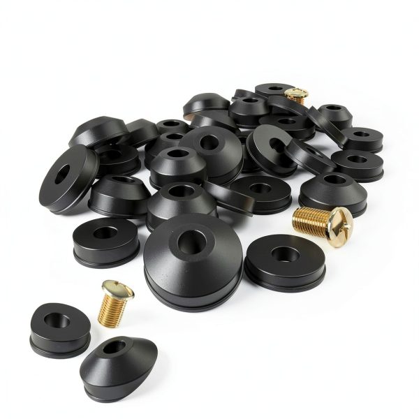 Ullnosoo Faucet Washer Kit Durable Rubber Brass Screws-4