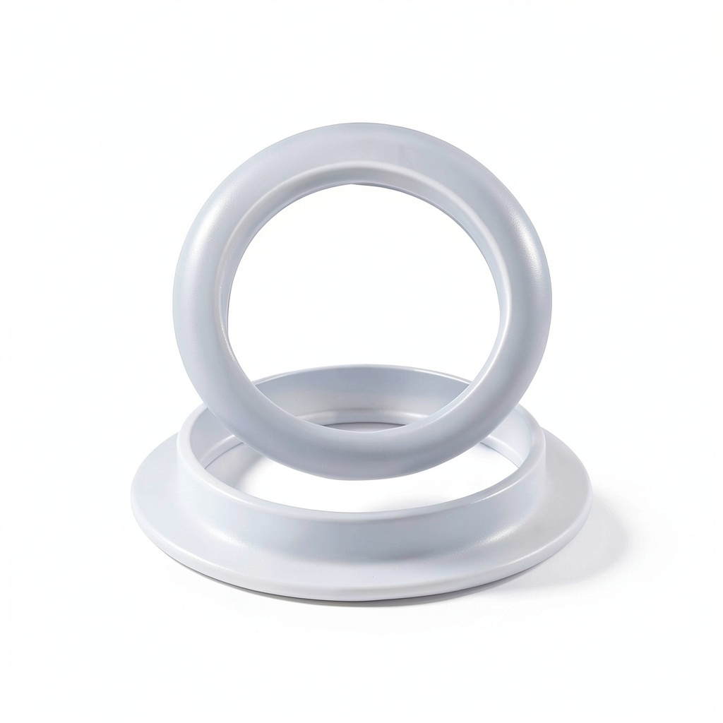 Annde flanged tailpiece washer next to a sink drain assembly
