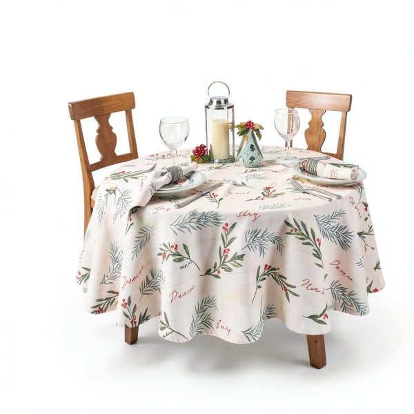 Elrene Christmas Napkins Holiday Tree Fabric Set of 4-4