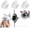 QRITY Silicone Faucet Sealing Gasket Leak-Proof 3/4 Inch-2