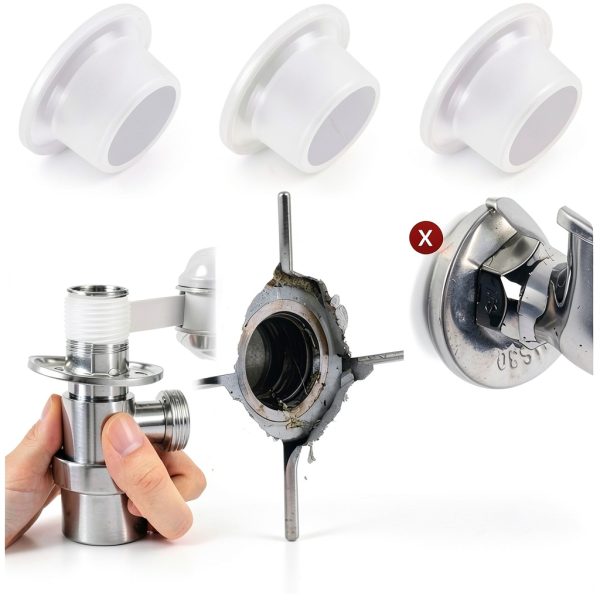 QRITY Silicone Faucet Sealing Gasket Leak-Proof 3/4 Inch-2