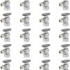 EFIELD Angle Stop Valve Brass Chrome Plumbing Fixture-0