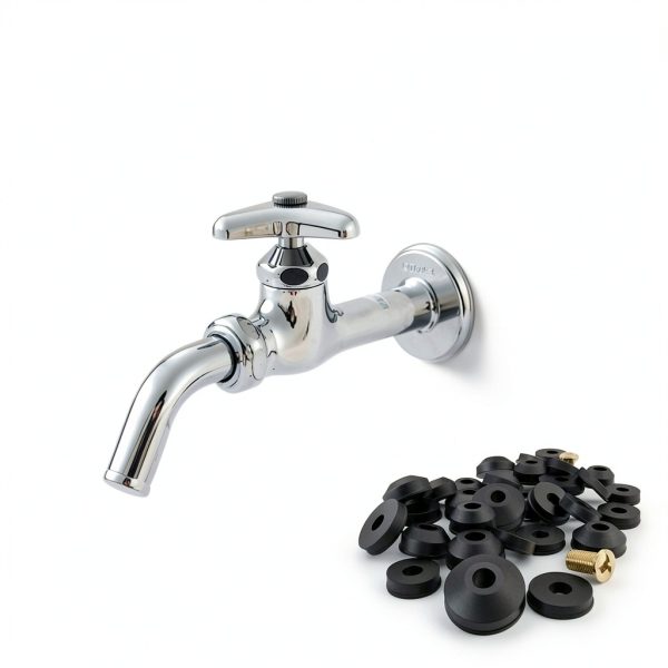 Ullnosoo Faucet Washer Kit Durable Rubber Brass Screws-5