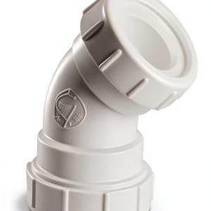 Pavo Faucet Washer White Polypropylene 45°-0