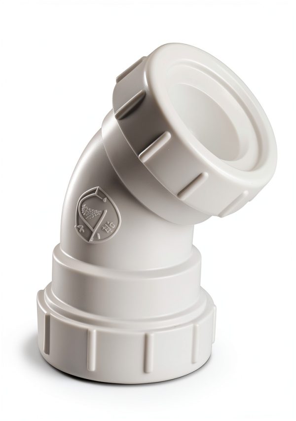 Pavo Faucet Washer White Polypropylene 45°-0