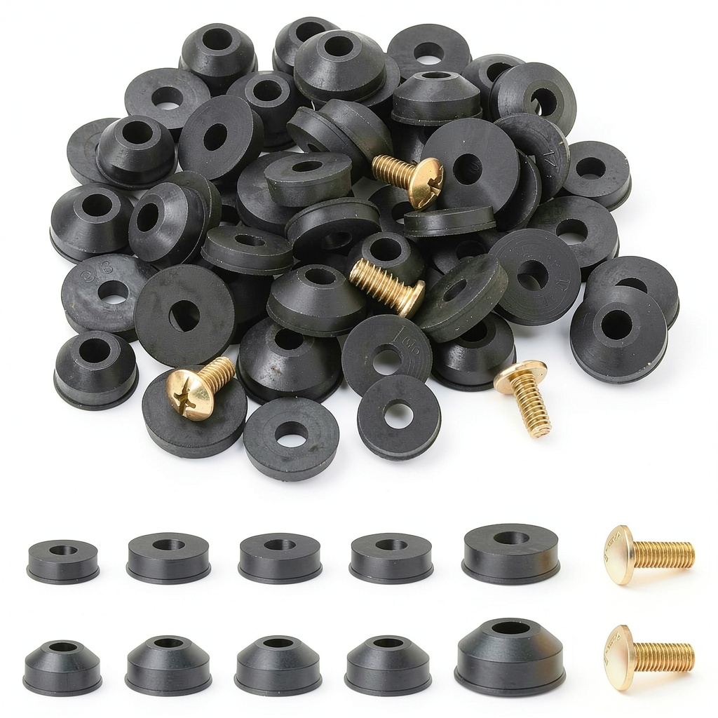 Sliverdew faucet washers kit contents