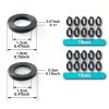 Faucet Washer Mabor Rubber Stainless Filter 20pcs-1