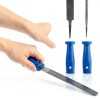 Neiko Metal File and Rasp Set 12-Piece Hand Files with PVC Handles-3