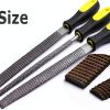 AihuiWood Rasp File Set 3 Pack High Carbon Steel Woodworking Files-4