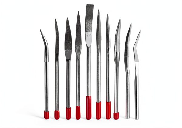 YAKAMOZ Curved Mini Diamond Needle File Set 10pcs – Stainless Steel-3