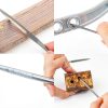 Millousong Hand File Set,Diamond Needle Files 6.3' /10 Shapes for Metal,Plastic,Wood,3D Printer Basic Suite for home and office with box-4