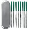 Millousong Hand File Set,Diamond Needle Files 6.3' /10 Shapes for Metal,Plastic,Wood,3D Printer Basic Suite for home and office with box-0