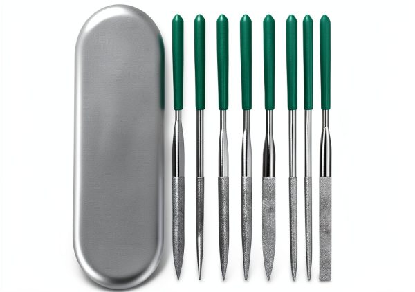 Millousong Hand File Set,Diamond Needle Files 6.3' /10 Shapes for Metal,Plastic,Wood,3D Printer Basic Suite for home and office with box-0