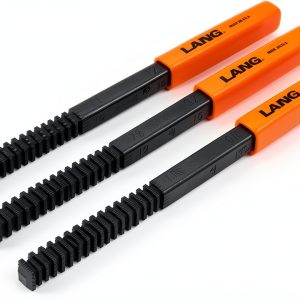 Thread Restorer File Set 2573 3-Piece by Lang Tools Black Metal Files-0