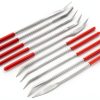 YAKAMOZ Curved Mini Diamond Needle File Set 10pcs – Stainless Steel-2