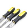 AihuiWood Rasp File Set 3 Pack High Carbon Steel Woodworking Files-2