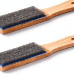 Steel File Card Brush 2-Piece Set by Chumia 8'' Hand File Cleaner-0