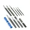 Neiko Metal File and Rasp Set 12-Piece Hand Files with PVC Handles-1