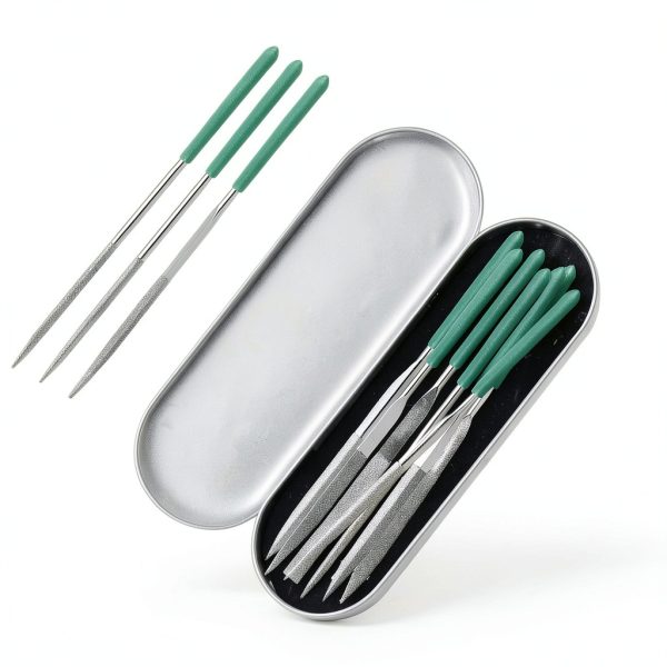 Millousong Hand File Set,Diamond Needle Files 6.3' /10 Shapes for Metal,Plastic,Wood,3D Printer Basic Suite for home and office with box-3