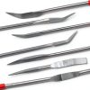 YAKAMOZ Curved Mini Diamond Needle File Set 10pcs – Stainless Steel-5