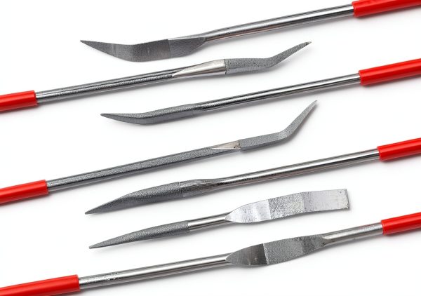 YAKAMOZ Curved Mini Diamond Needle File Set 10pcs – Stainless Steel-5