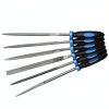 Needle File Set E•Werk 6-Pc Hand Files Round Square Flat Blue-3