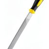 Metal Hand File by Uaorexplo – 8in Carbon Steel with Rubber‑Wood Grip-0