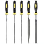 Metal Needle File Set 5pcs Premium Hand Files by XEKIGU Hardened Alloy-0