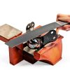 6-inch Flat Medium Cut File XAQISHIRE Double Cut Teeth Carbon Steel-6