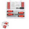 Metal File Set 17-Piece T12 Drop Forged Alloy Steel Hand Files SHALL-5