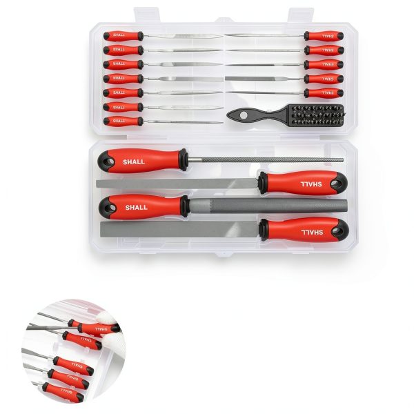 Metal File Set 17-Piece T12 Drop Forged Alloy Steel Hand Files SHALL-5