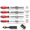 Metal File Set 17-Piece T12 Drop Forged Alloy Steel Hand Files SHALL-1