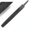 6-inch Flat Medium Cut File XAQISHIRE Double Cut Teeth Carbon Steel-5