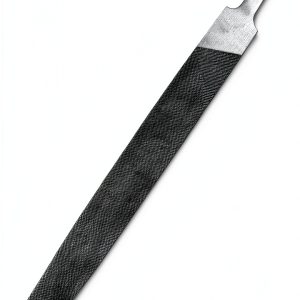 6-inch Flat Medium Cut File XAQISHIRE Double Cut Teeth Carbon Steel-0